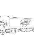 Раскраски про дальнобойщиков