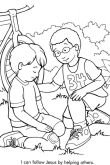 Раскраски о дружбе для детей школьного возраста