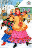 Иллюстрации к русским народным праздникам