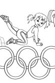 Раскраски для детей про олимпиаду