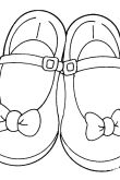 Раскраски обувь для детей в детском саду