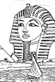 Раскраски древний египет для детей