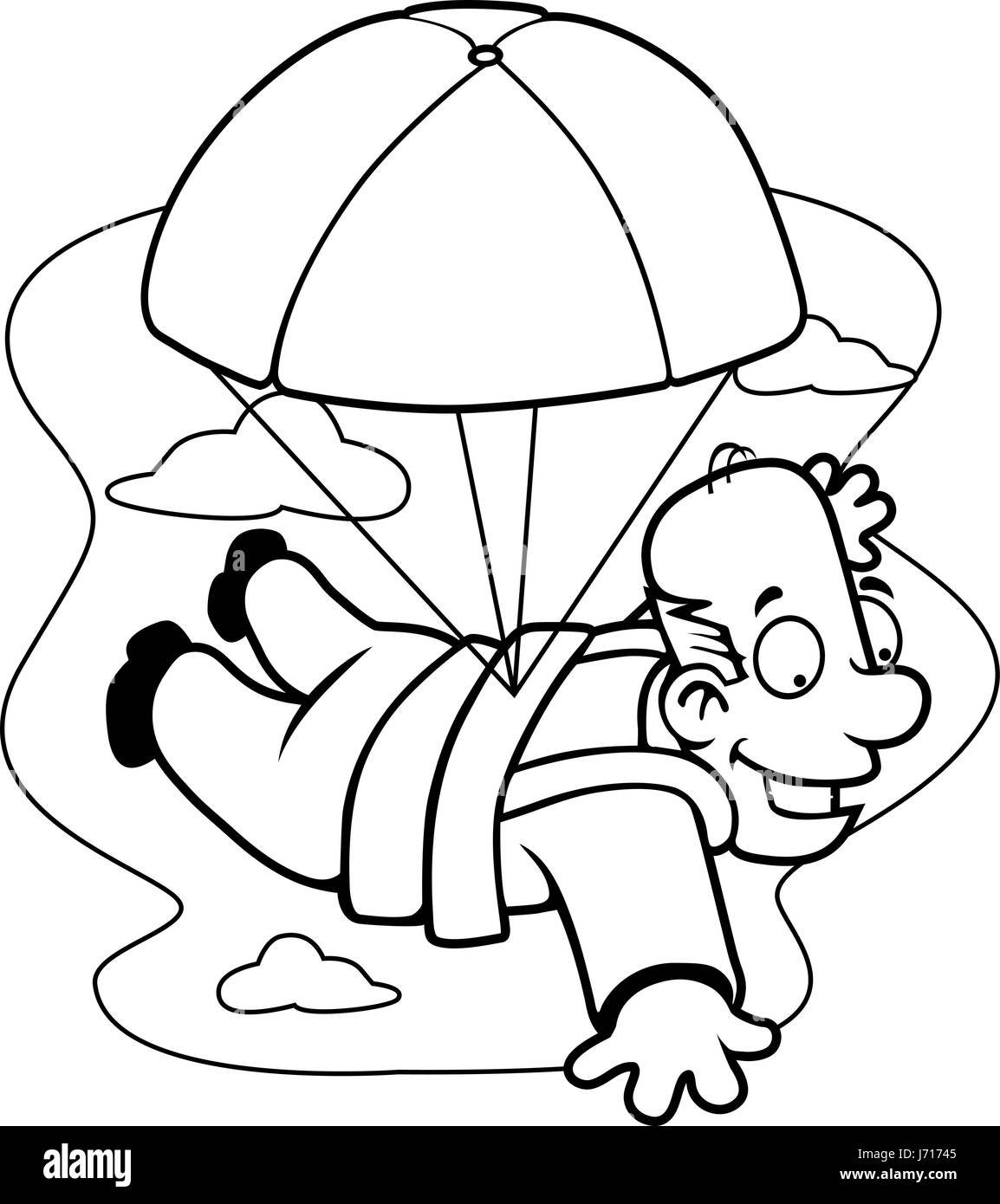 Парашют для вырезания