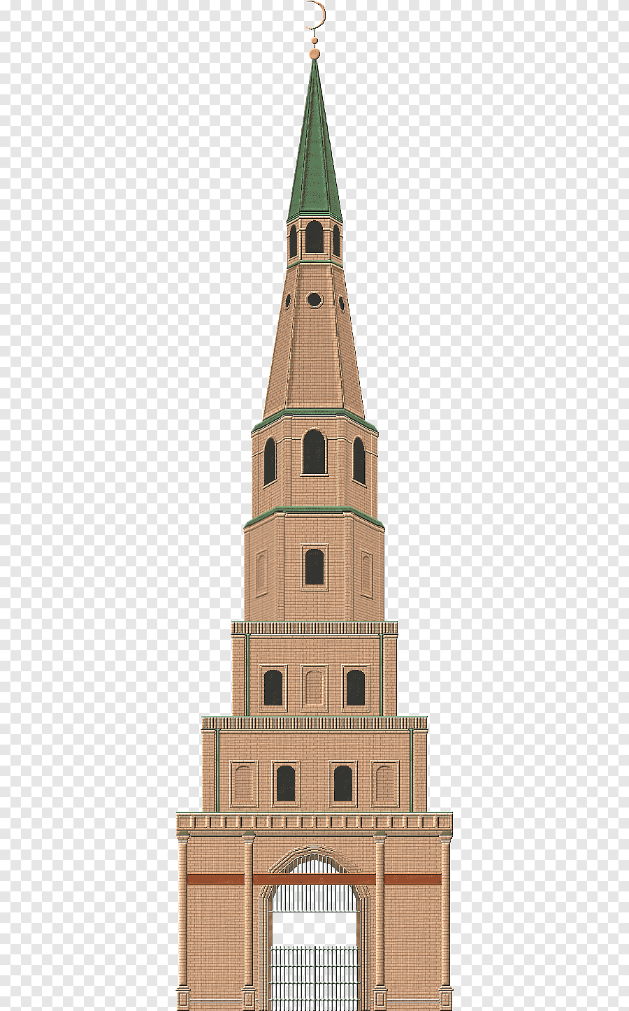 Башня Сююмбике вектор