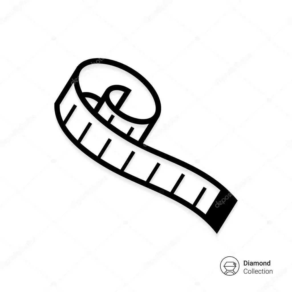 Линейка нарисованная