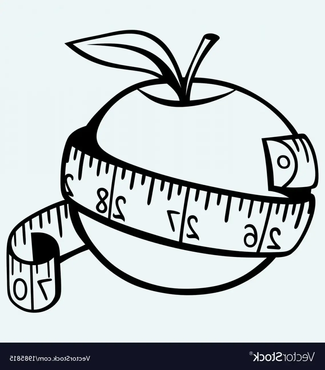 Сантиметр рисунок