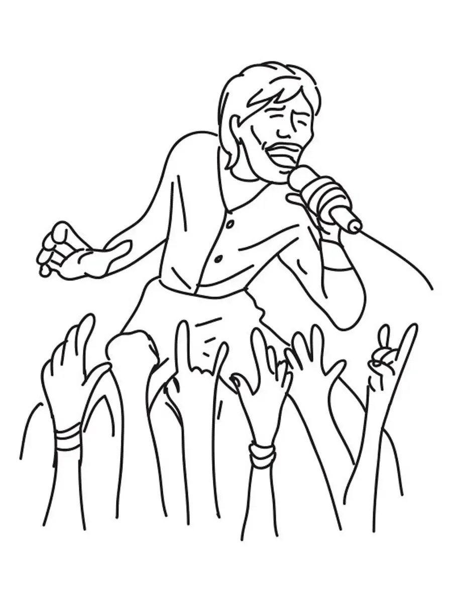 Цирк. Раскраска