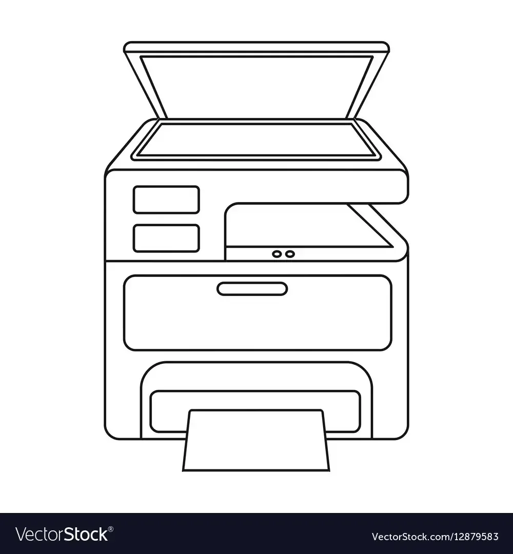 Печать МФУ схематично