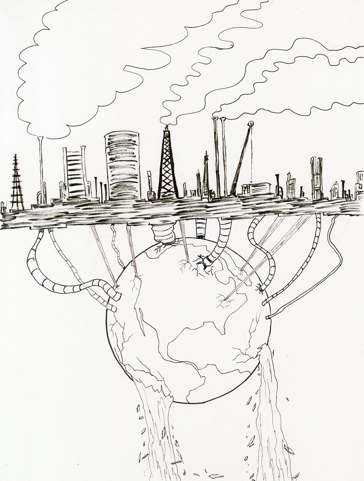 Эскиз окружающей среды