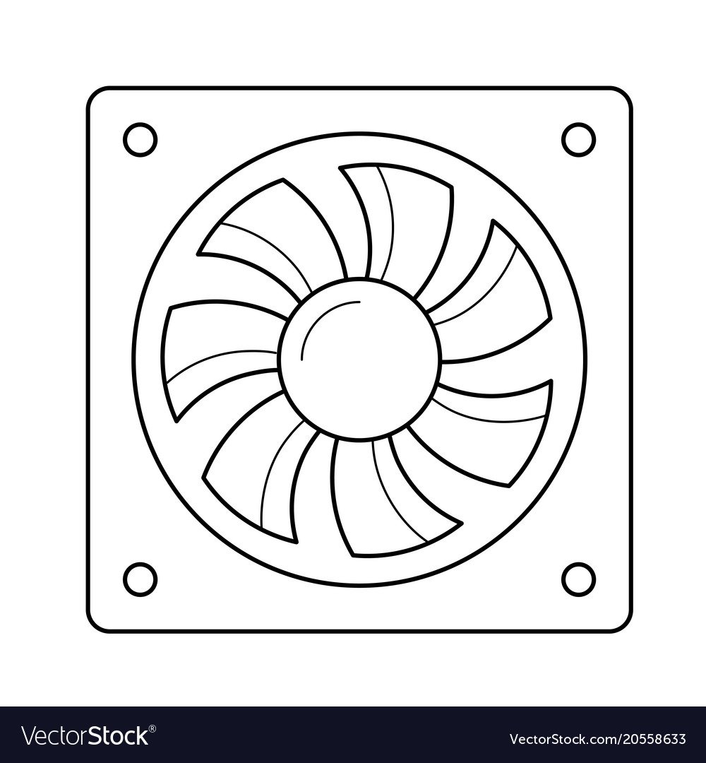 Вентилятор мультяшный