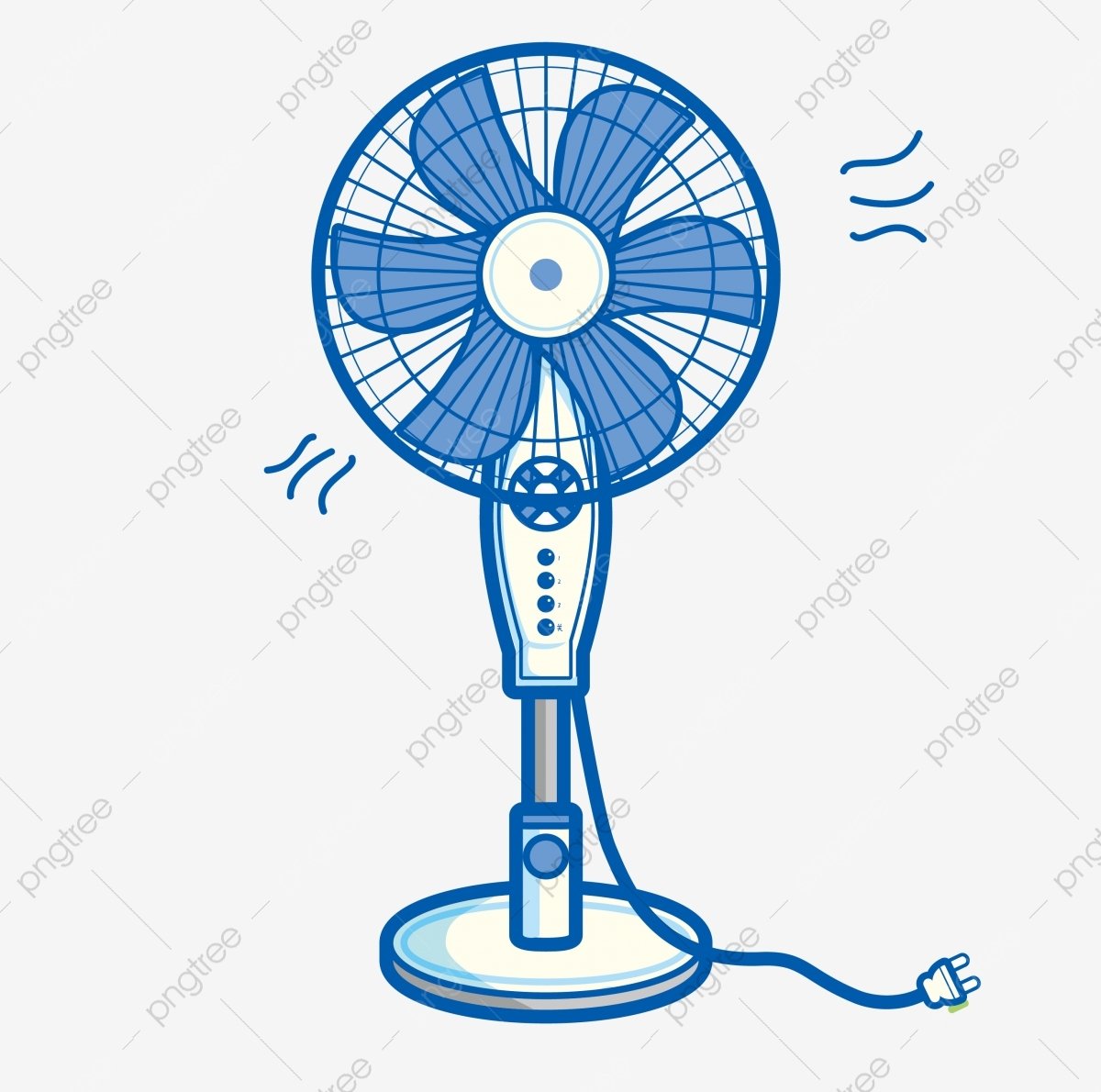 Вентилятор раскраска