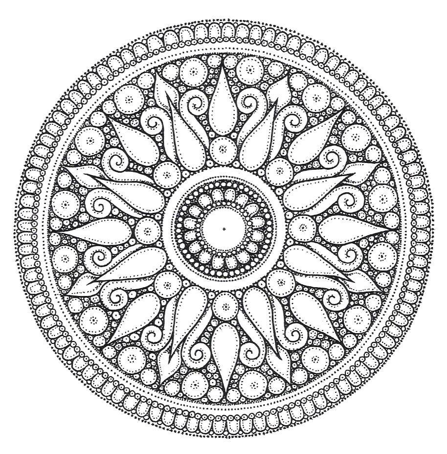 Орнамент виз геометрическихт фигур