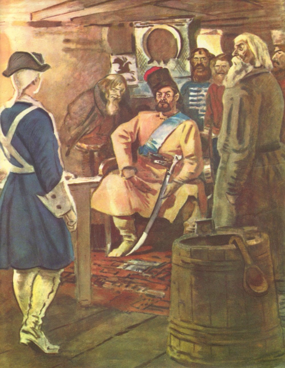 Капитанская дочка Осада города