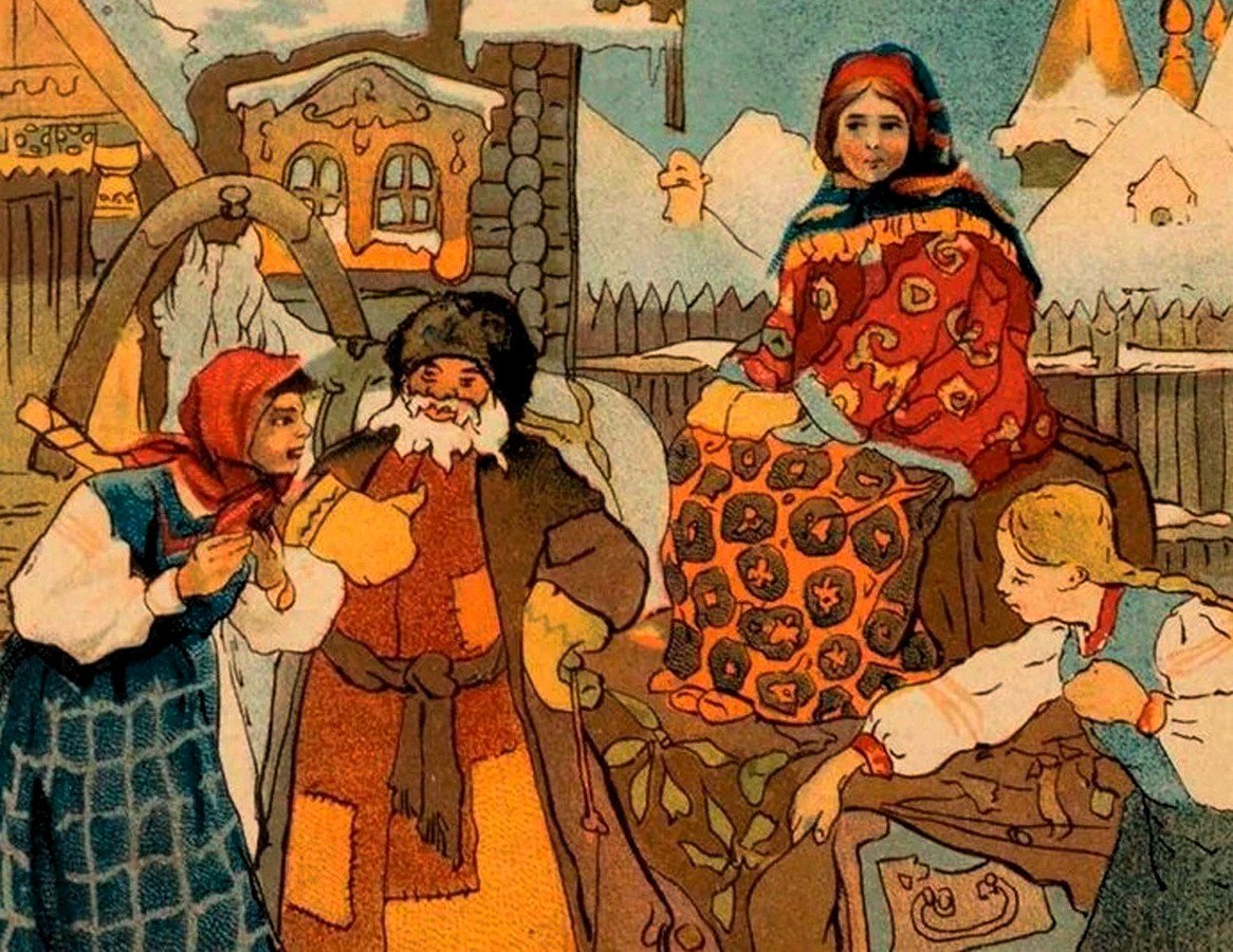 Русская сказка Морозко