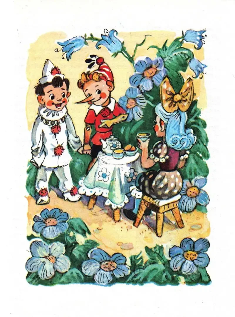 Картина Буратино