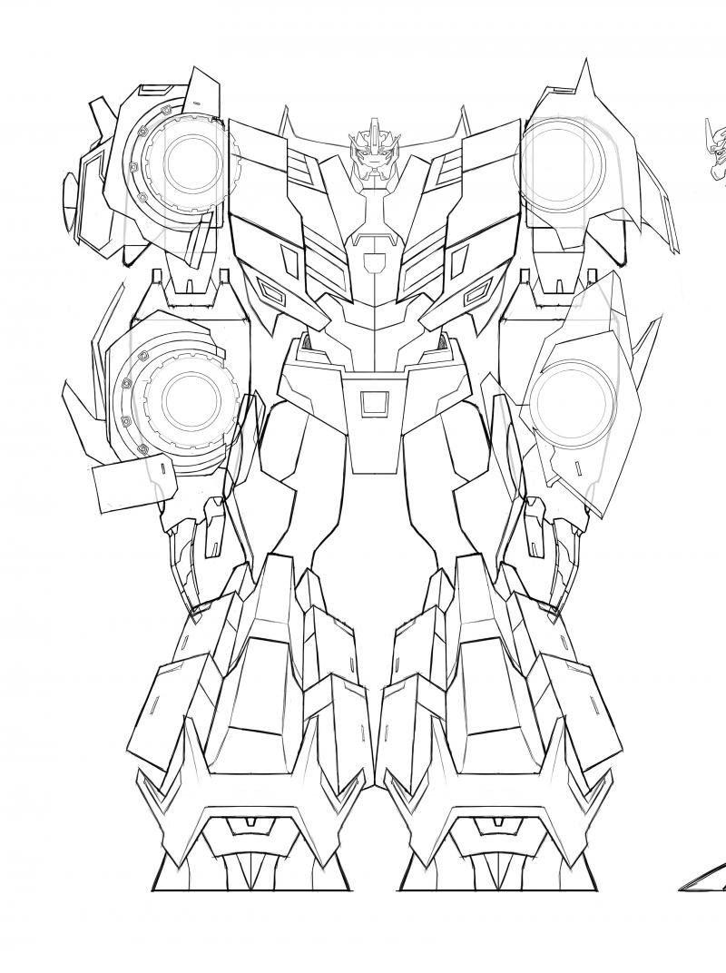 Трансформеры роботы под прикрытием раскраска