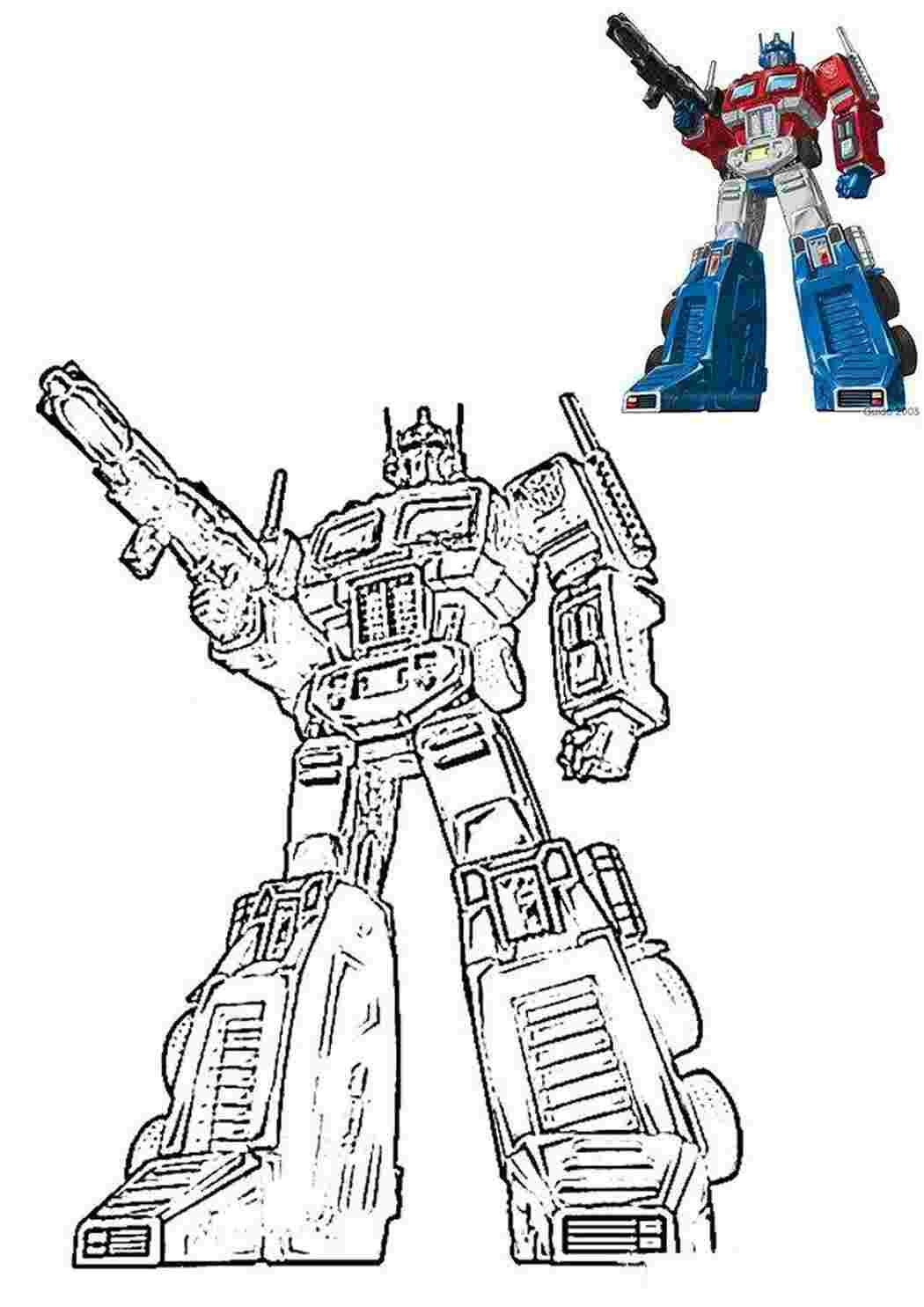 Раскраска ультра магнус