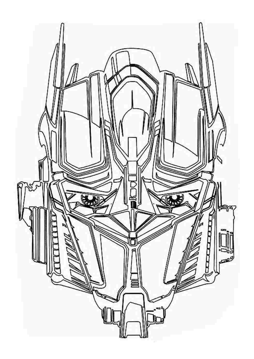 Голова Оптимуса Прайма