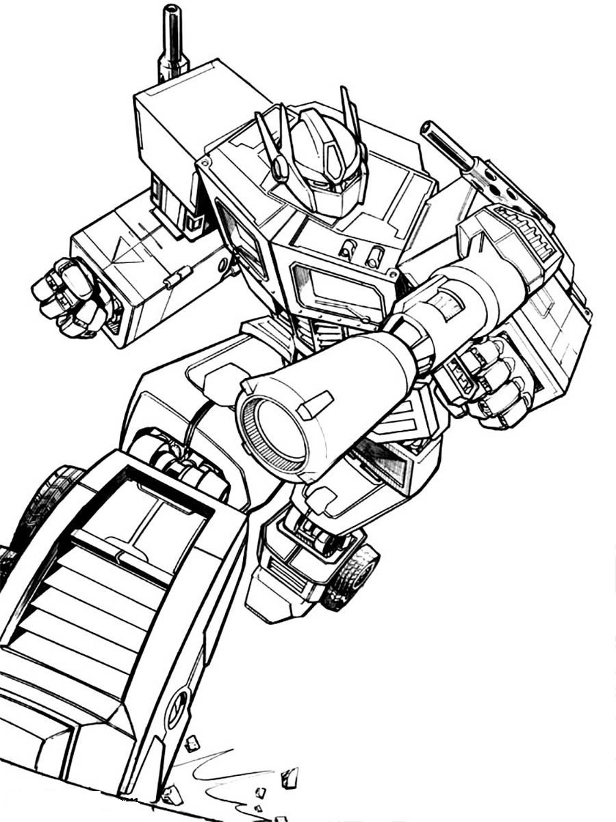 Трансформеры Прайм раскраска Оптимус Прайм