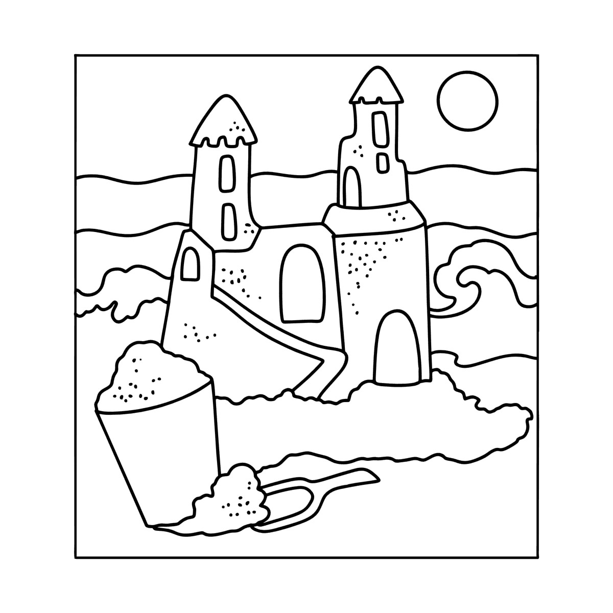 Иллюстрация к пьесе старый замок