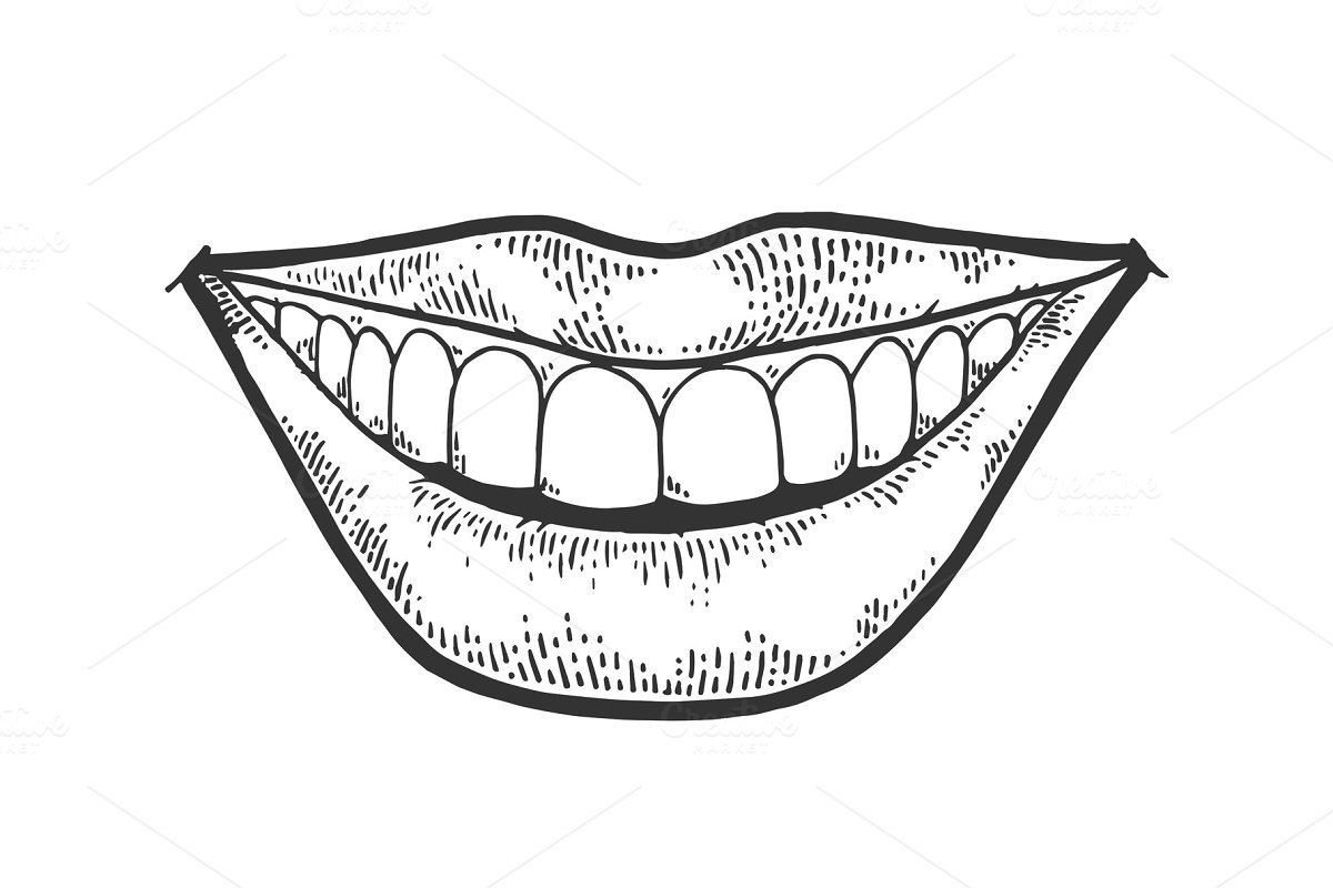 Мультяшный рот