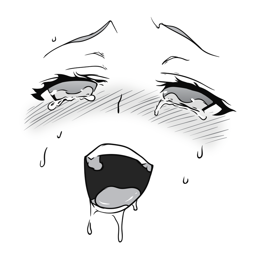 Ахегао без лица