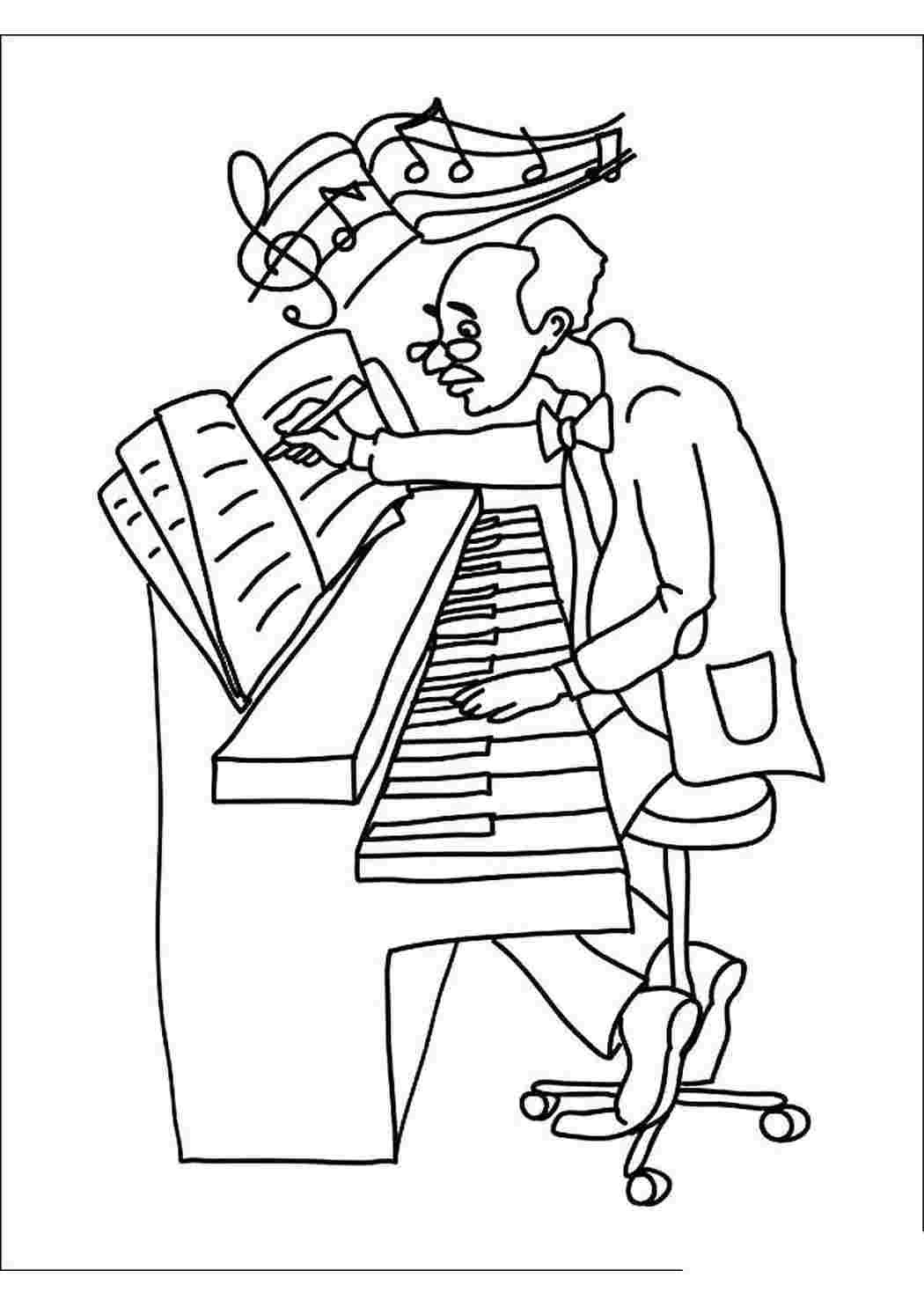 Композитор рисунок