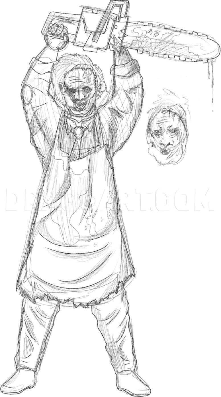 Гоуст фейс и Майкл Майерс аниме