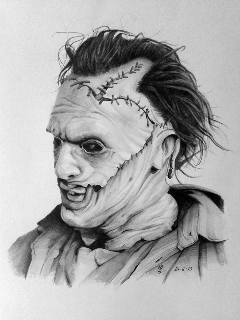 Бубба Сойер кожаное лицо