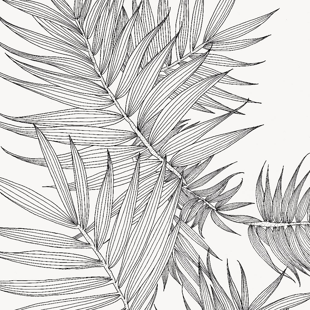 Листья скетч