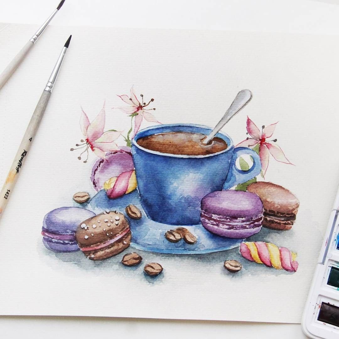 Акварельные скетчи