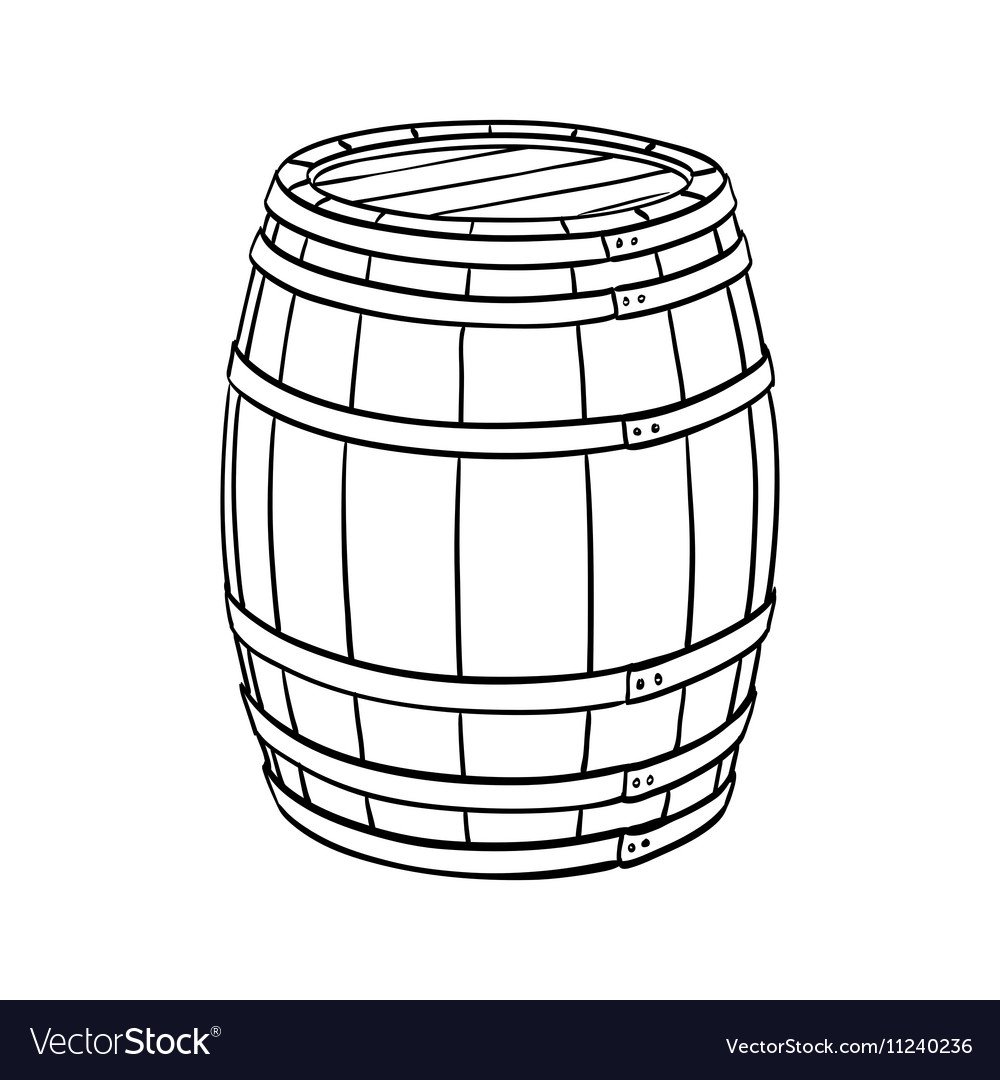 Чашка мед рисунок ч/б