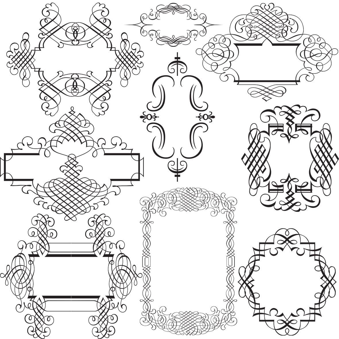 Узоры для этикеток