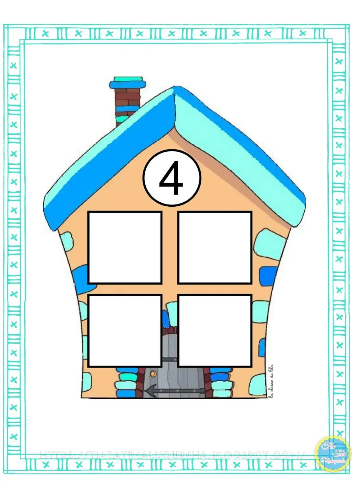 Считай и раскрашивай для дошкольников