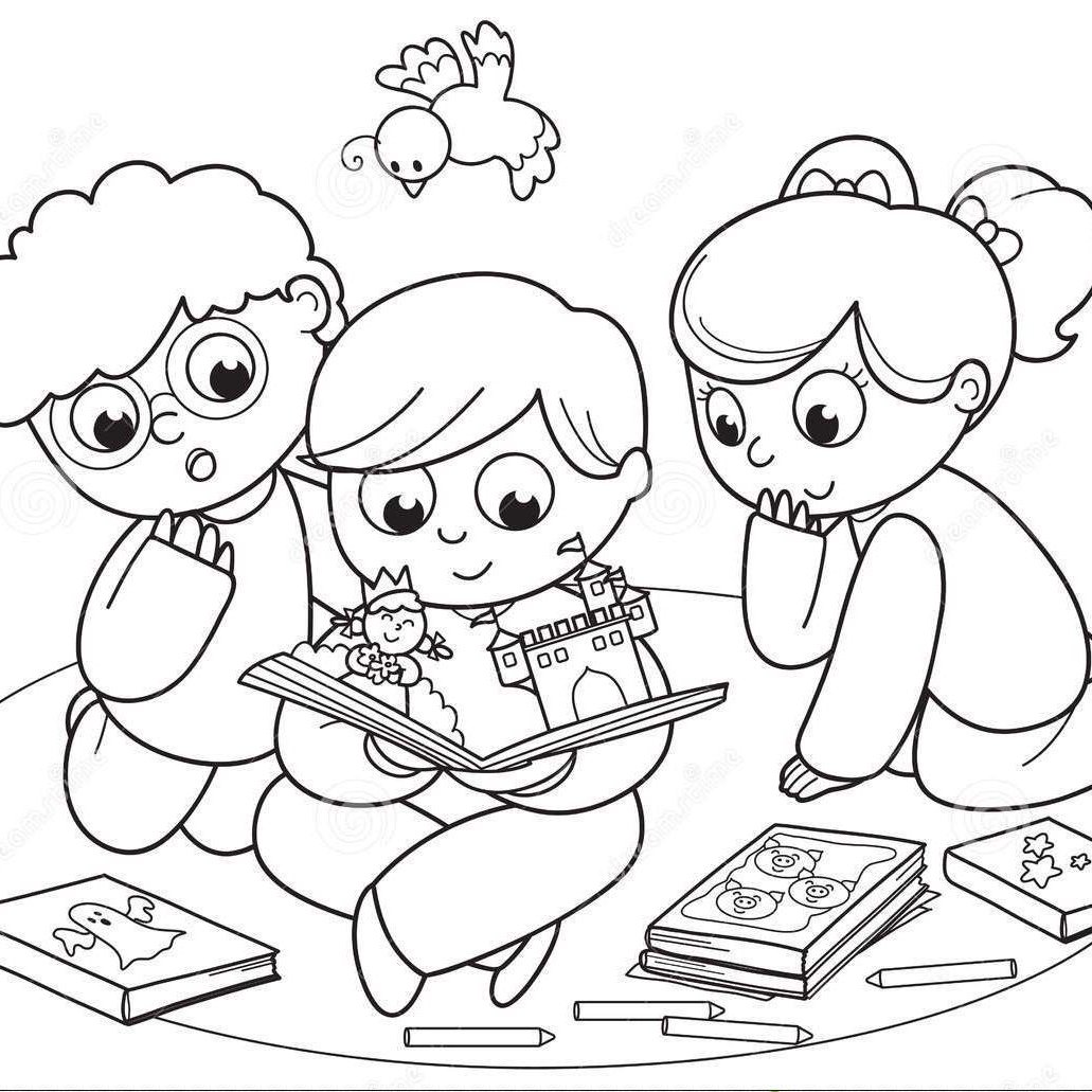 Раскраска русский язык