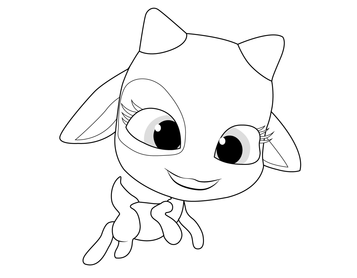 Леди баг раскраска для детей