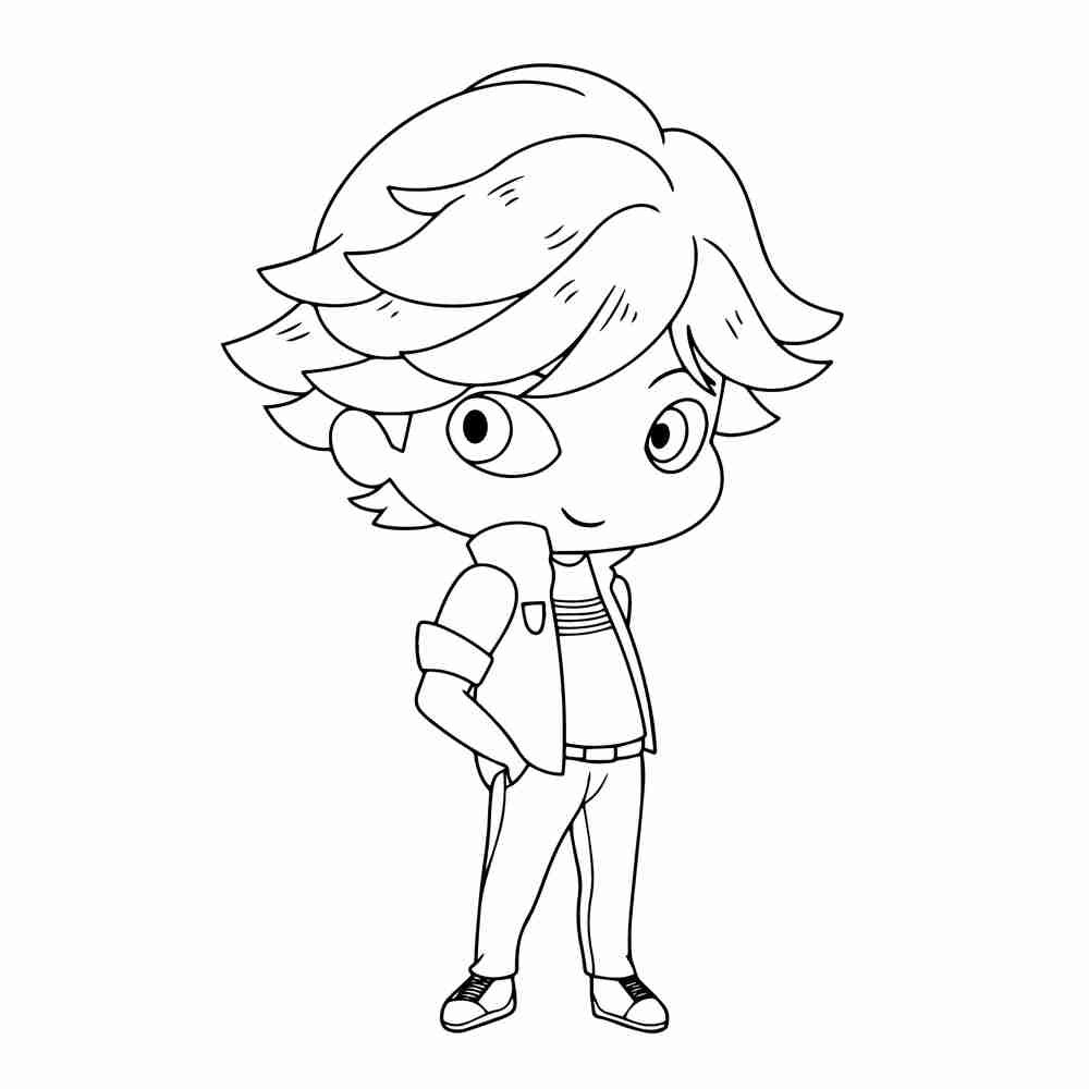 Раскраска для девочек баг