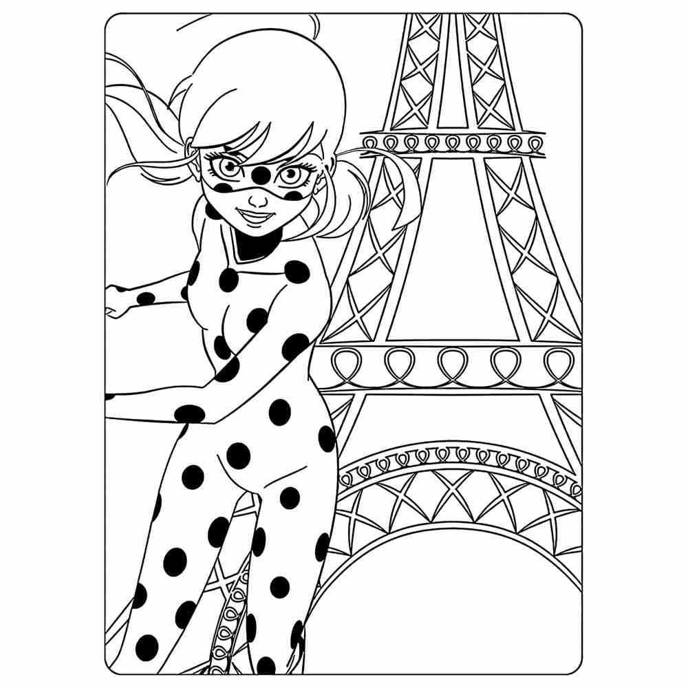 Раскраска Аква леди баг и Аква супер кот