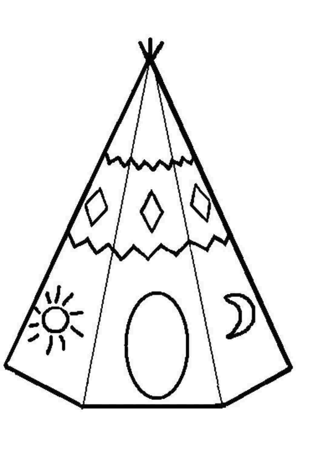 Вигвам индейская народная изба