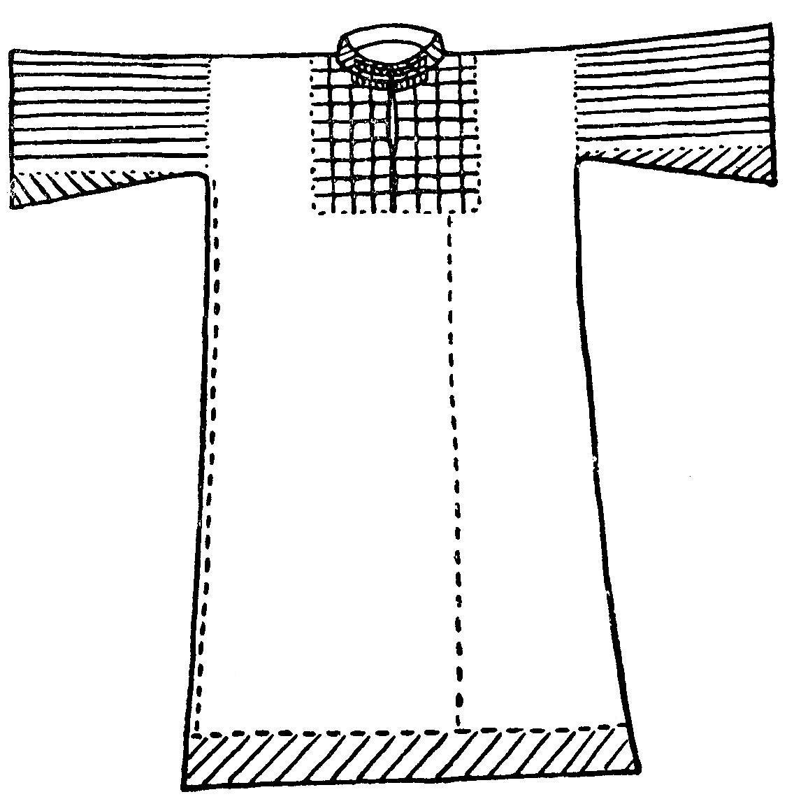 Рисование «русский народный костюм. Рубаха».