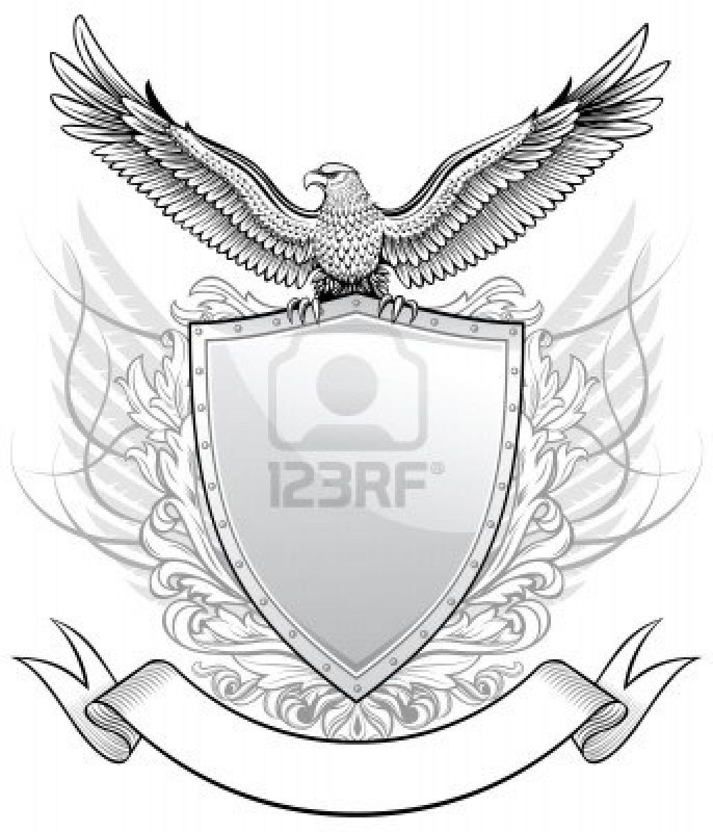 Герб раскраска