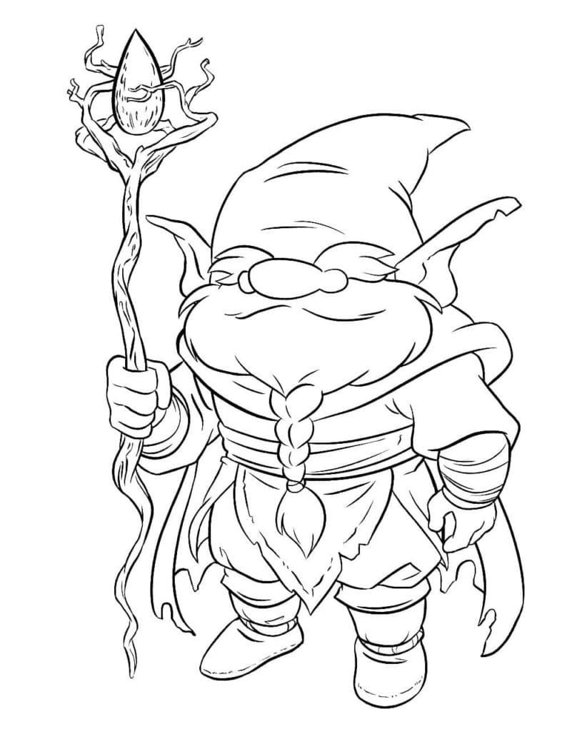 Рисунок гнома