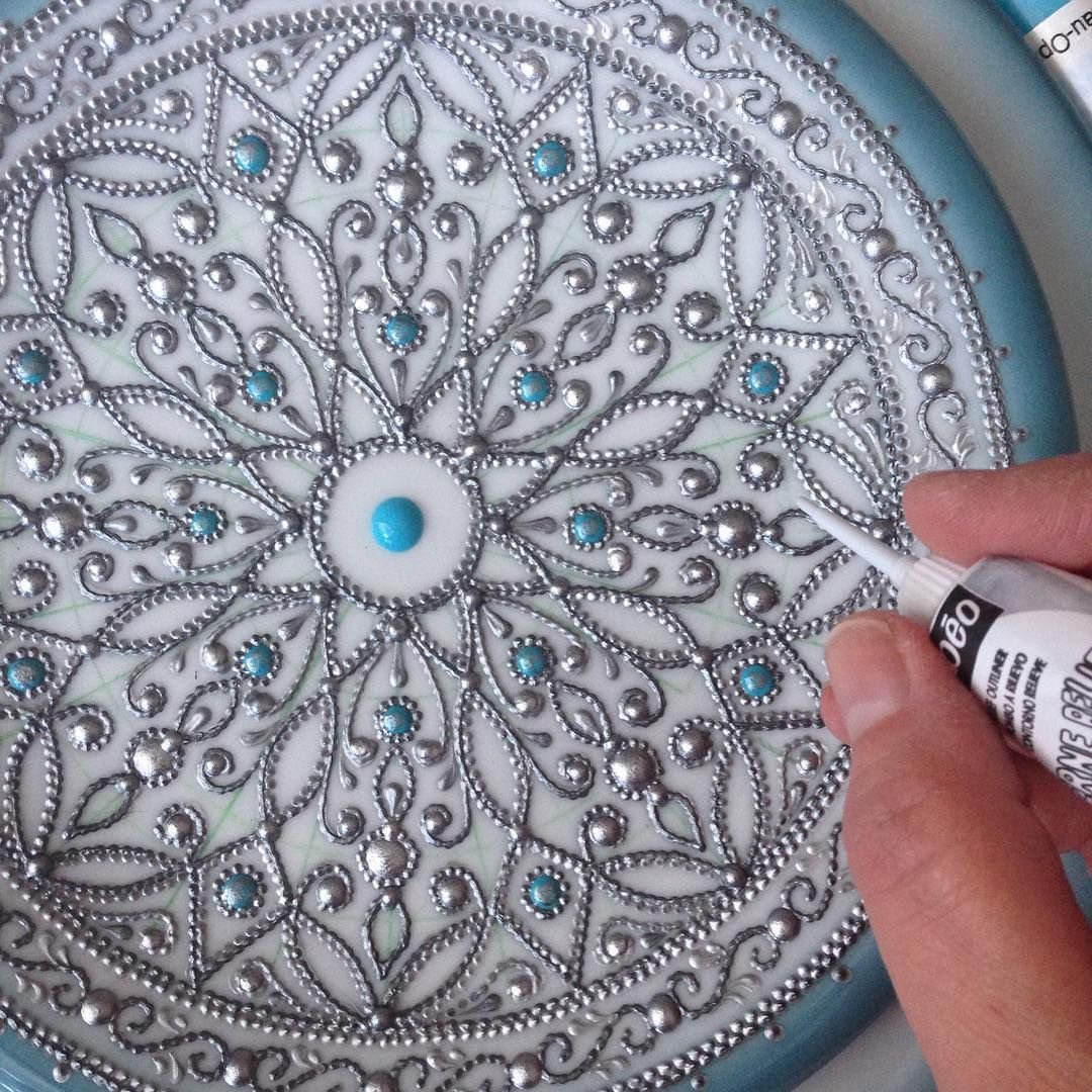 Роспись контурами