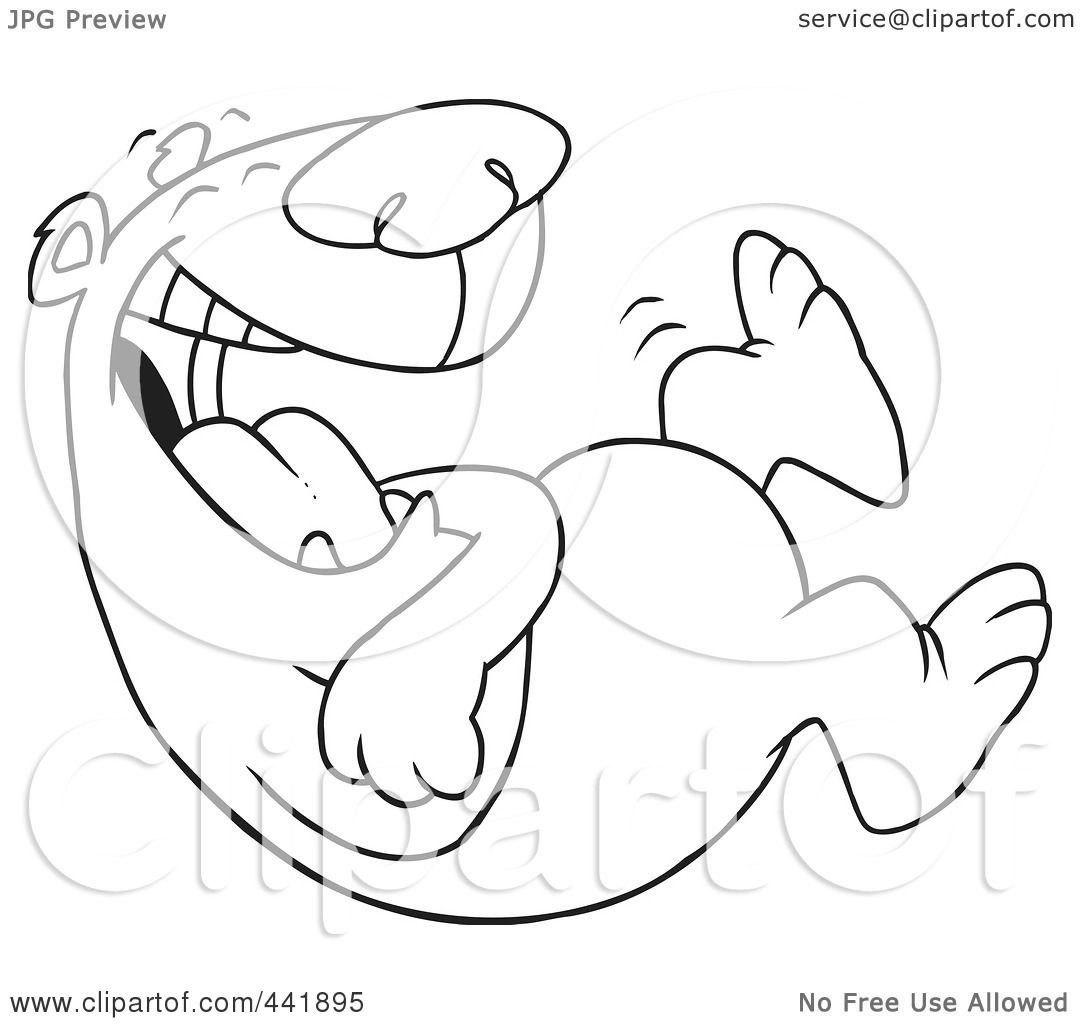 Рисунок раскраска хохот