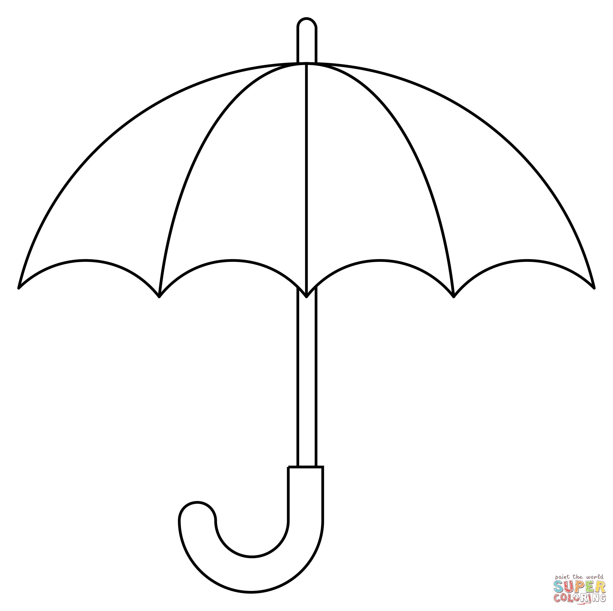 Зонт с узорами рисунок