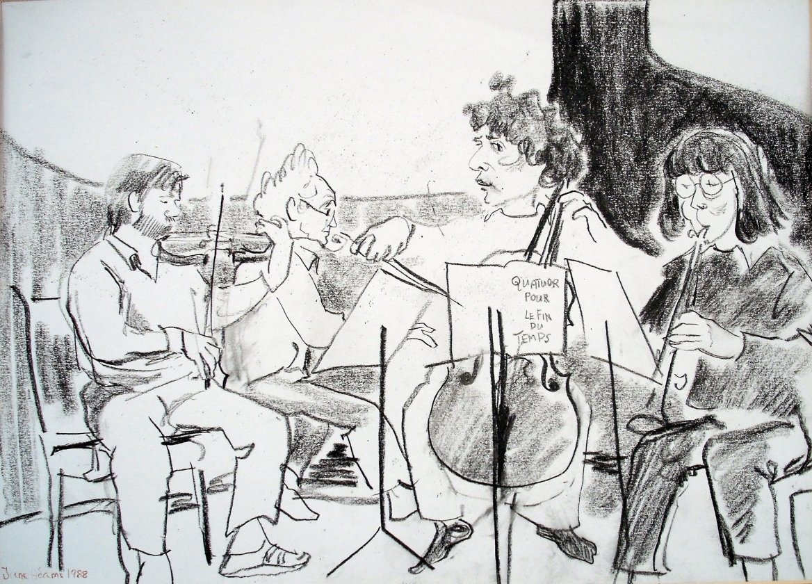 Иллюстрация к басне Крылова квартет