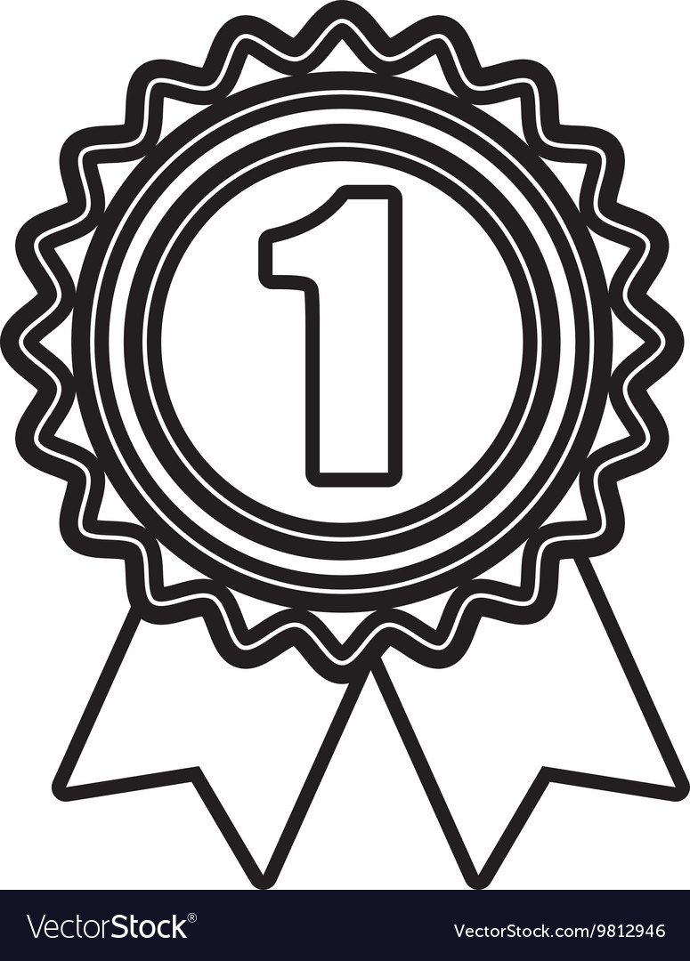 Медаль раскраска