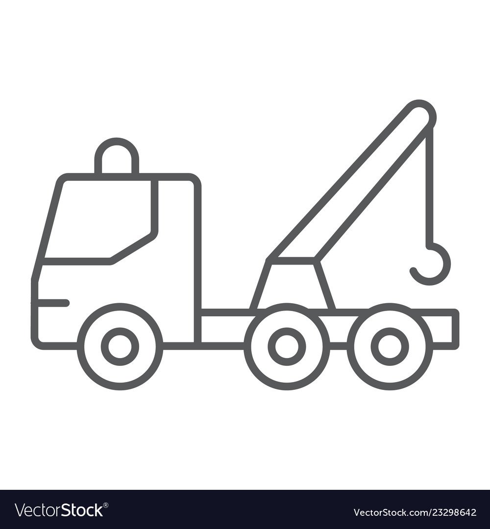 Раскраска эвакуатор