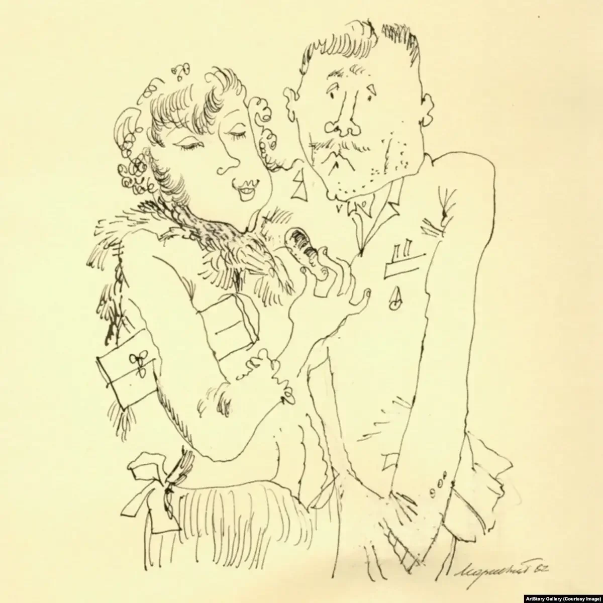 Шаржи на Михаила Зощенко