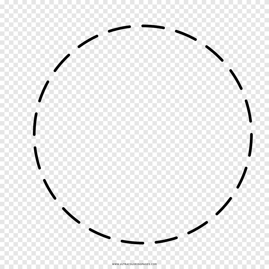 Круг раскраска